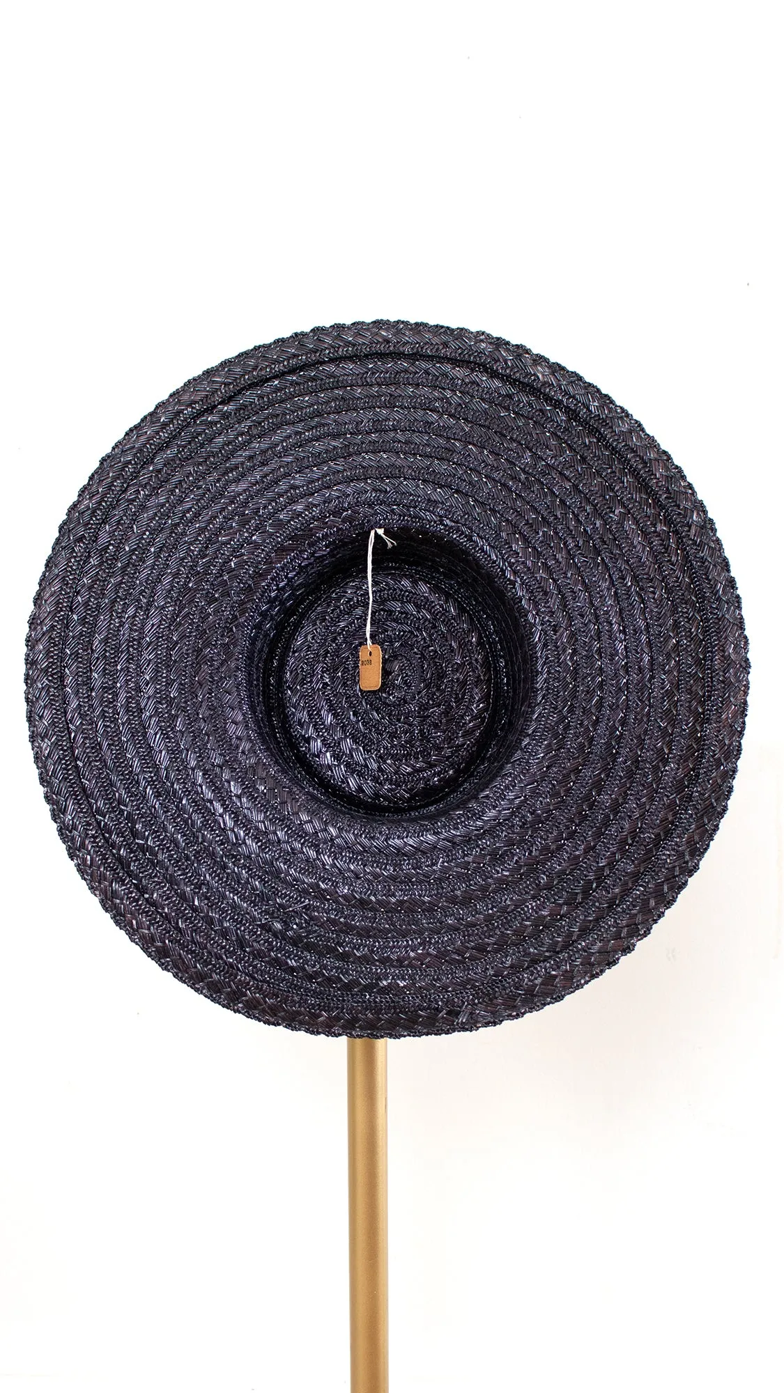 1970s Black Straw Sun Hat (3 Available)