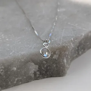 Crystal Quartz Gemstone Necklace