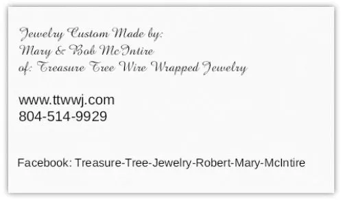 Custom Wire Wrapped Blue Quartz Madison County VA Necklace/Pendant Sterling Silver