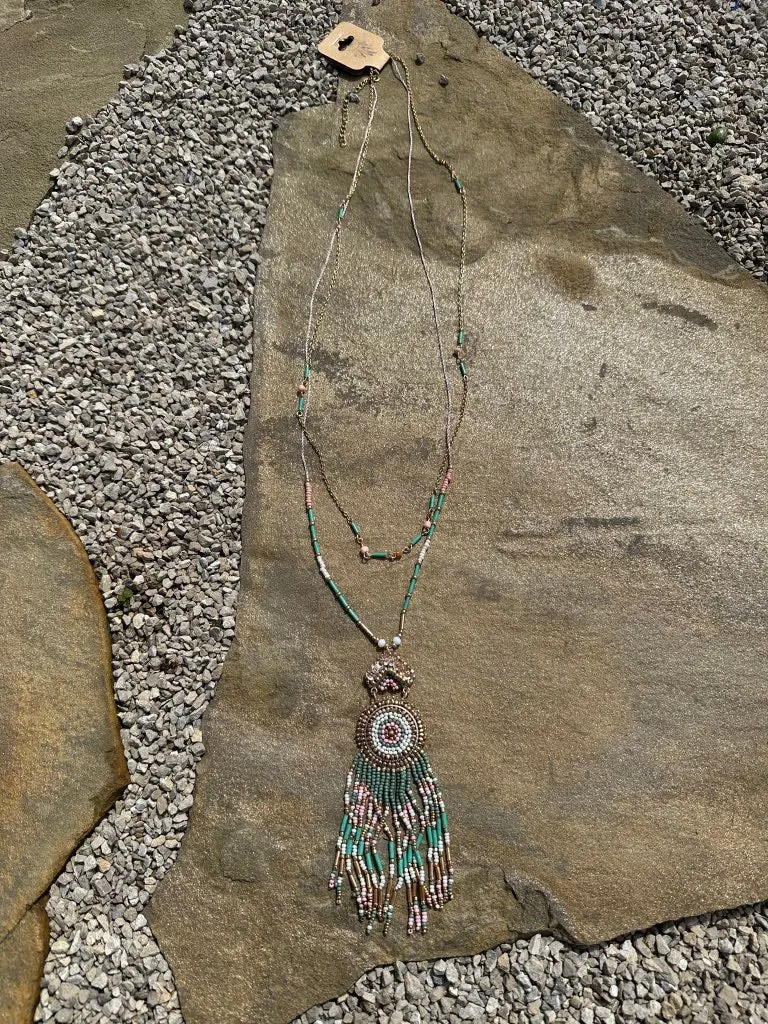 Desert Dreamer Beaded Necklace