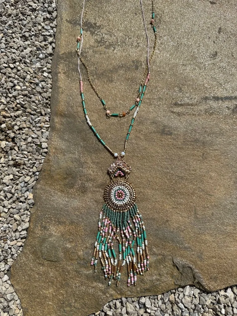 Desert Dreamer Beaded Necklace
