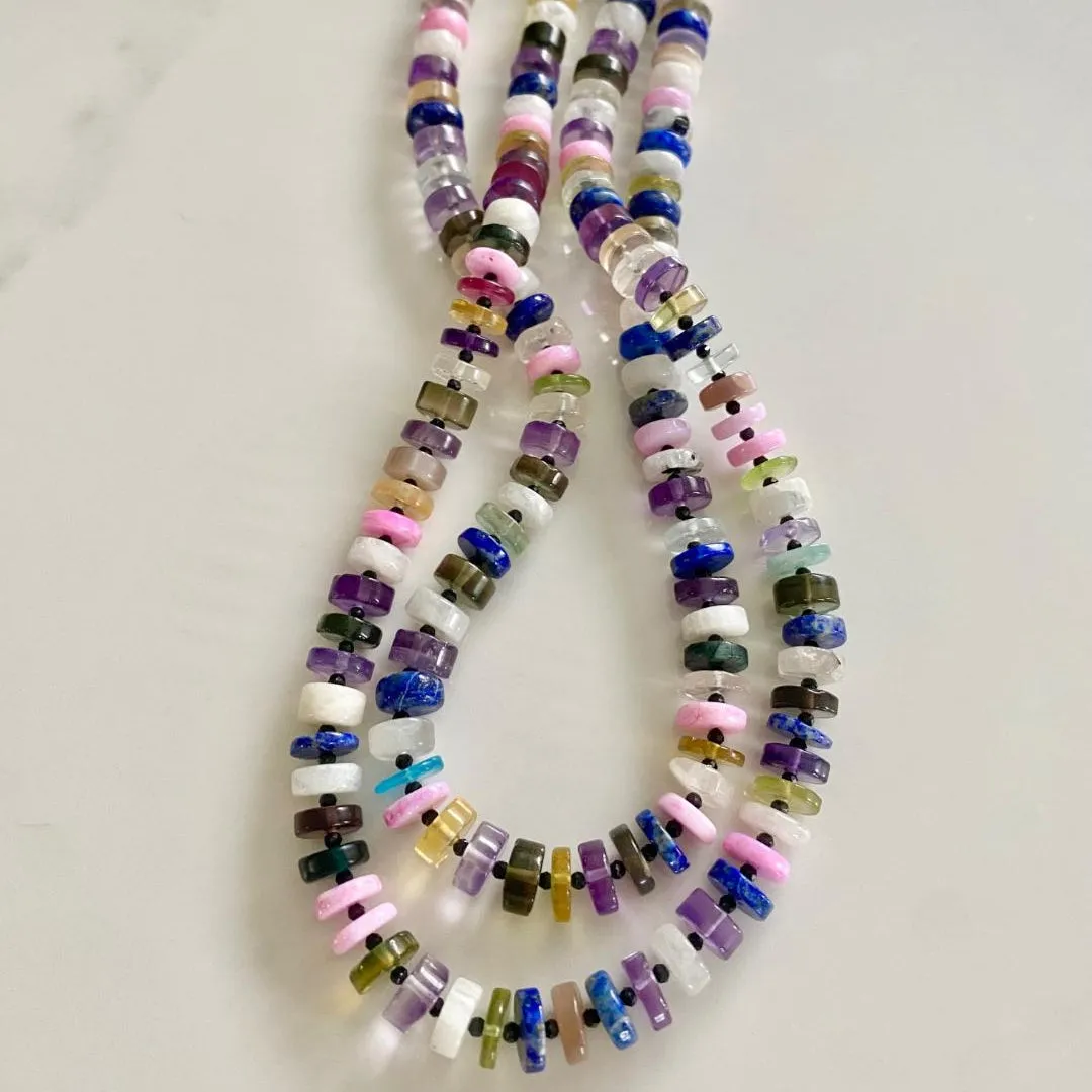 Gemstone Necklace - Flora