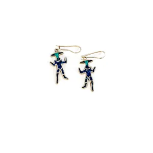 Lapis Lazuli Adom Earrings | Handcrafted Jewelry | from the Andes