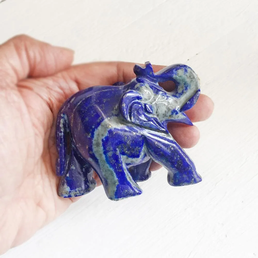 Lapis Lazuli Elephant