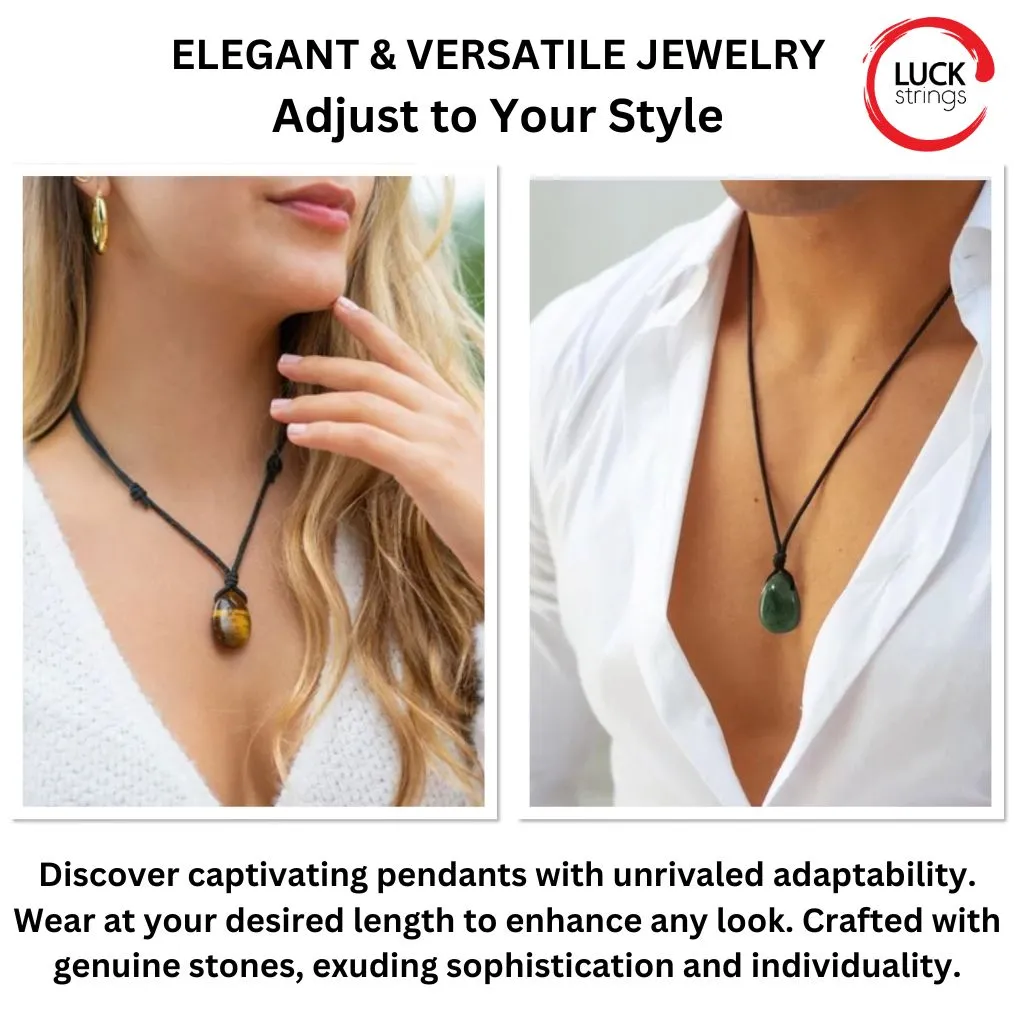 Red Jasper Prosperity Necklace | Luck Strings