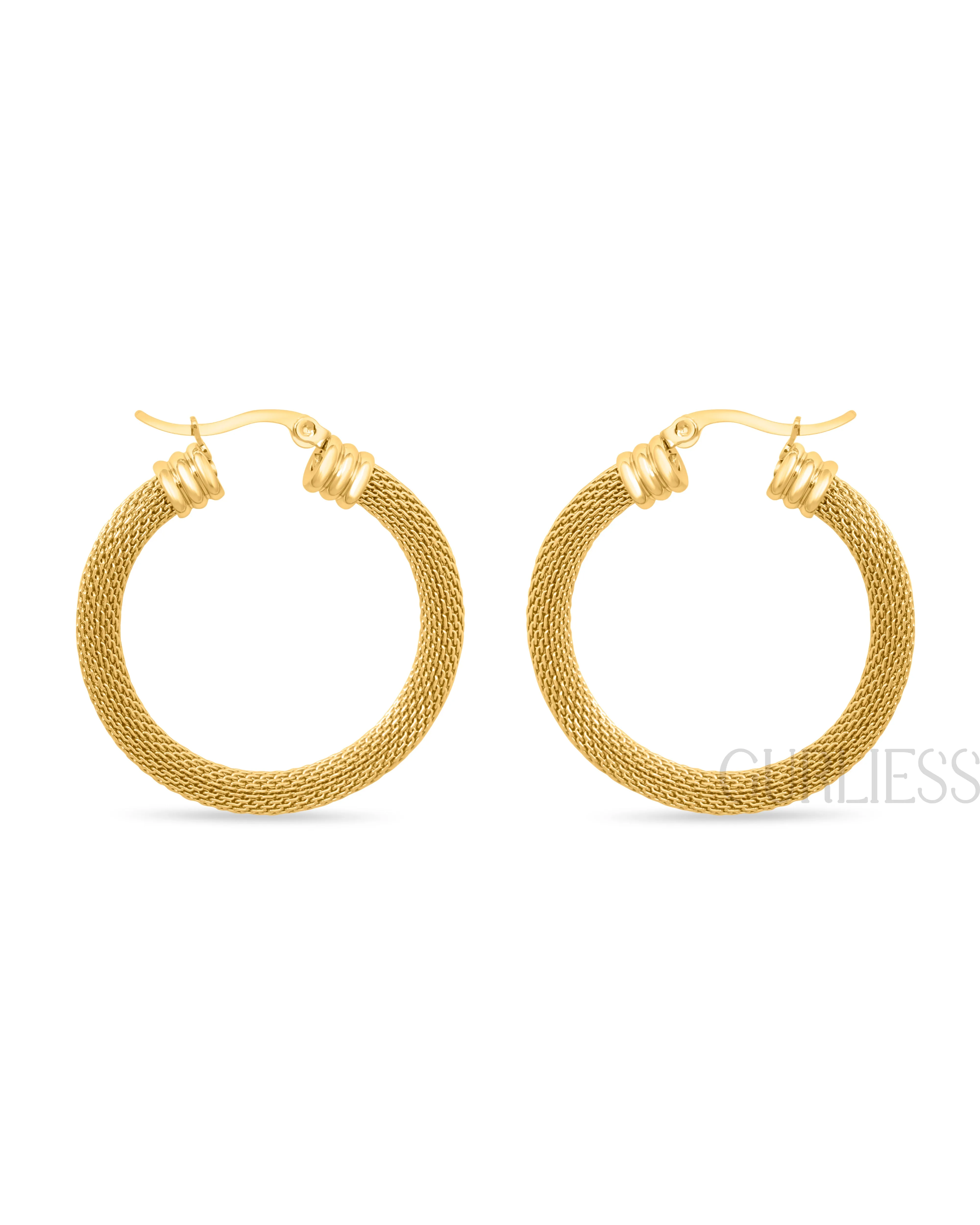 Ruby Hera Hoops Earrings