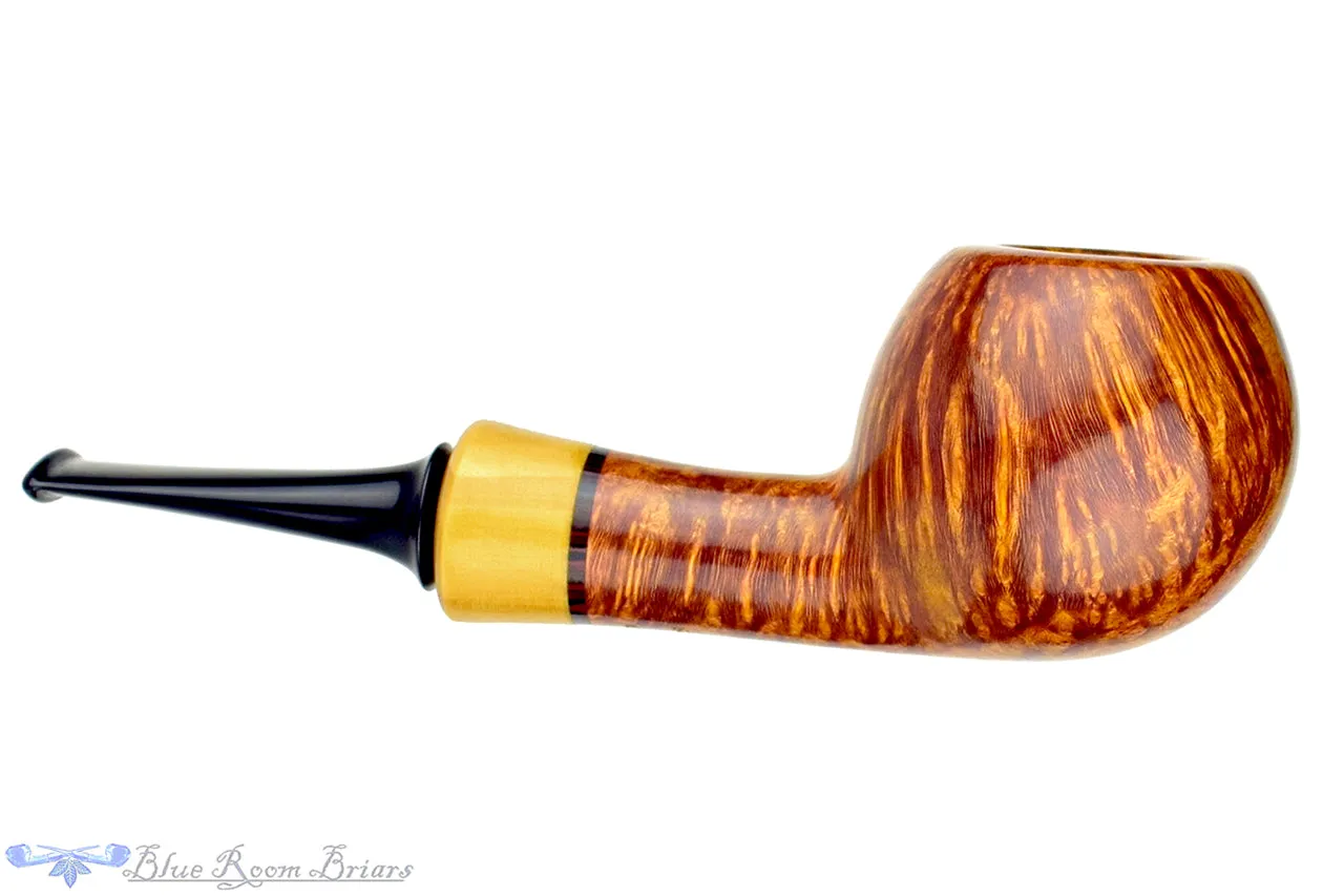 Tom Richard Pipe Smooth Apple with Boxwood
